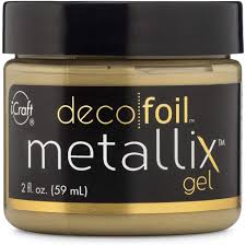 iCraft Deco Foil Metallix Gel - Pure Gold