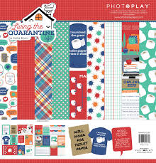 Photoplay Paper 12x12 Collection Kit Living the Quarantine Life (QLF2280)