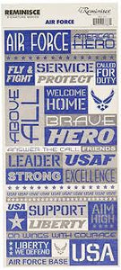 Reminisce Signature Series Stickers - Air Force - RSS-101