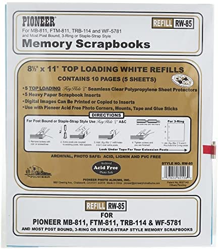 Pioneer Memory Scrapbooks 8.5