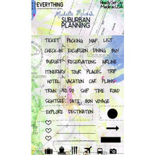 Load image into Gallery viewer, Suburban Planning Planner Stamp Set Ready Set Go
