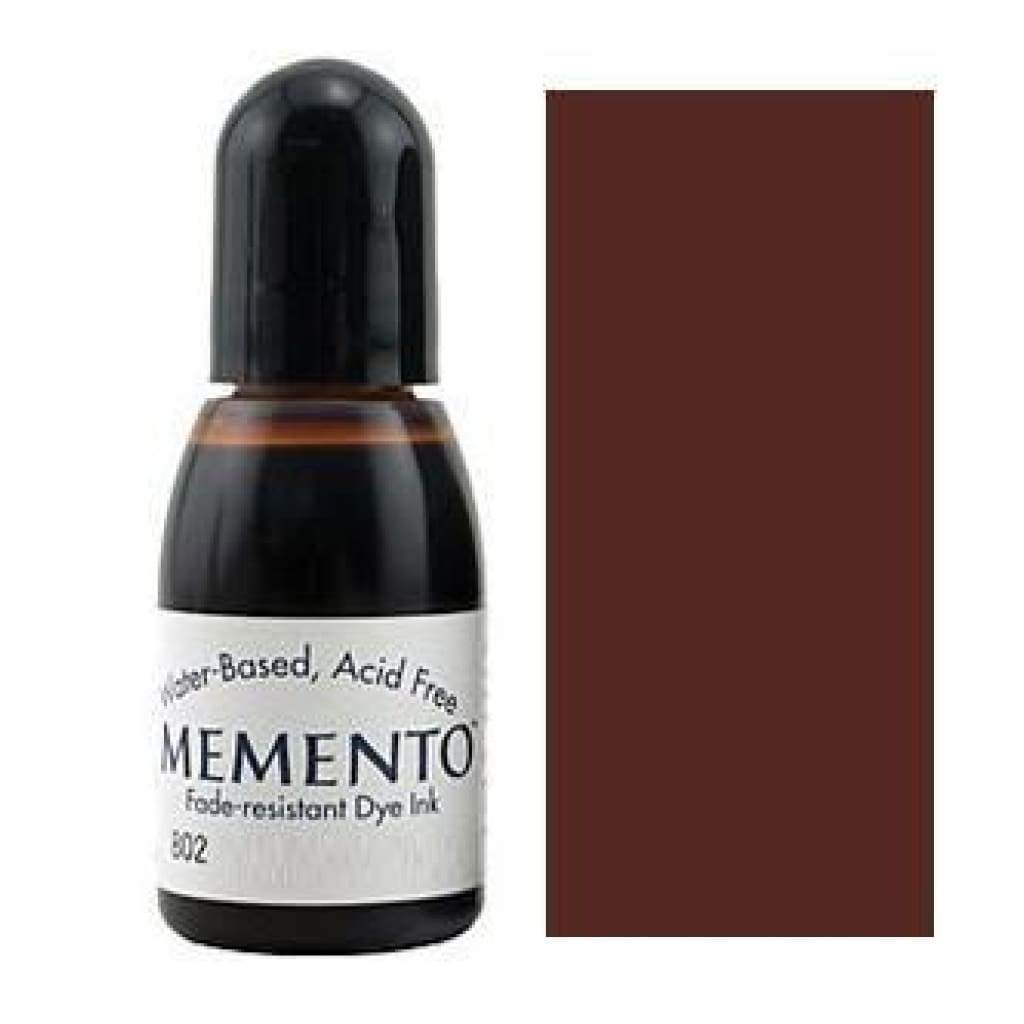 Memento Fade-Resistant Dye Ink 800 Rich Cocoa Re-Inker