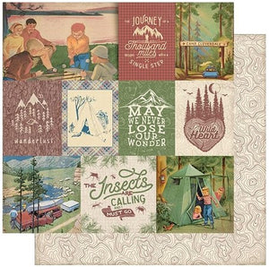 Authentique Rustic Collection 12x12 Paper Pad (RUS012)