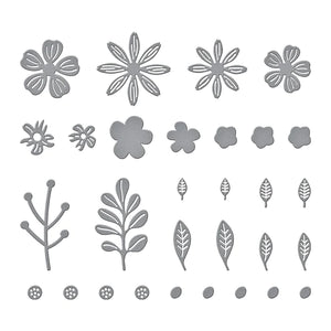 Spellbinders Mini Blooms & Sprigs Die (S2-314)