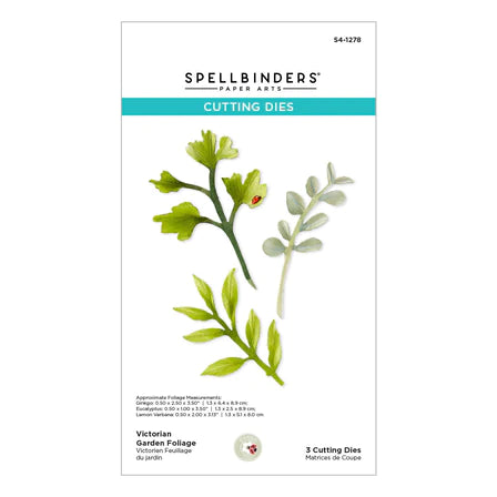Spellbinders Paper Arts Victory Garden Collection Foliage Die Set (S4-1278)