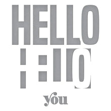Load image into Gallery viewer, Spellbinders Paper Arts Cutting Dies Be Bold Color Block Hello You (S5-476)
