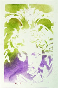 StencilGirl Products - Stone Face 6" Stencil (S696)