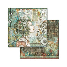 Load image into Gallery viewer, Stamperia 12x12 Paper Pack Mechanical Sea World Collection (SBBL64)
