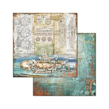 Load image into Gallery viewer, Stamperia 12x12 Paper Pack Mechanical Sea World Collection (SBBL64)
