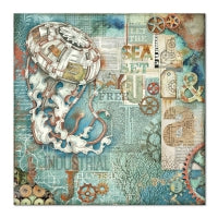 Load image into Gallery viewer, Stamperia Scrapbook Paper 12&quot; x 12&quot; Sea World Medusa (SBB662)
