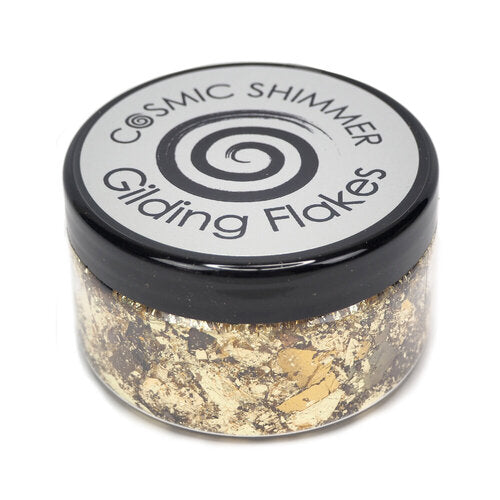 Cosmic Shimmer Gilding Flakes Chocolate Gold (CSGFchoc)