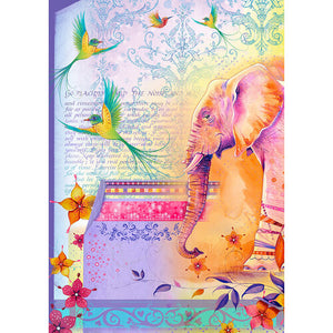Pink Ink Designs Rice Papers to Inspire Elephants & Flamingos (PIRIC01)