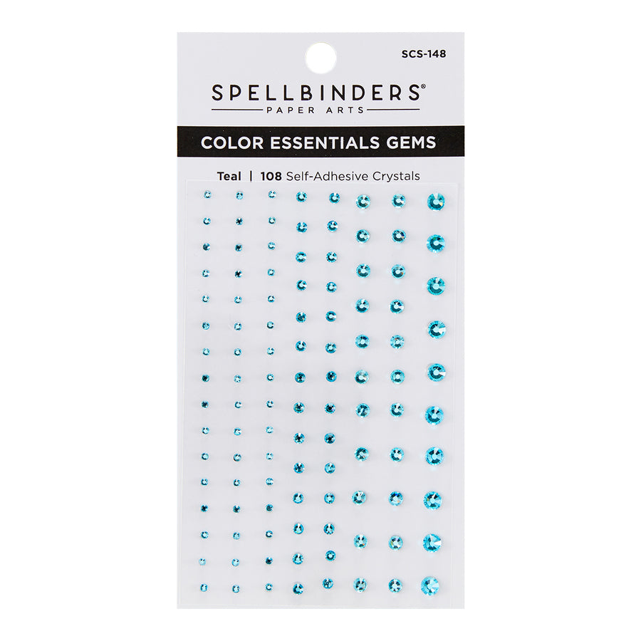 Spellbinders Paper Arts Color Essential Gems Teal Mix (SCS-148)