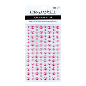 Spellbinders Paper Arts Essential Pearl Drops Fashion Rose (SCS-209)