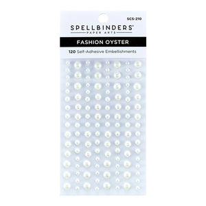Spellbinders Paper Arts Essential Pearl Drops Fashion Oyster (SCS-210)