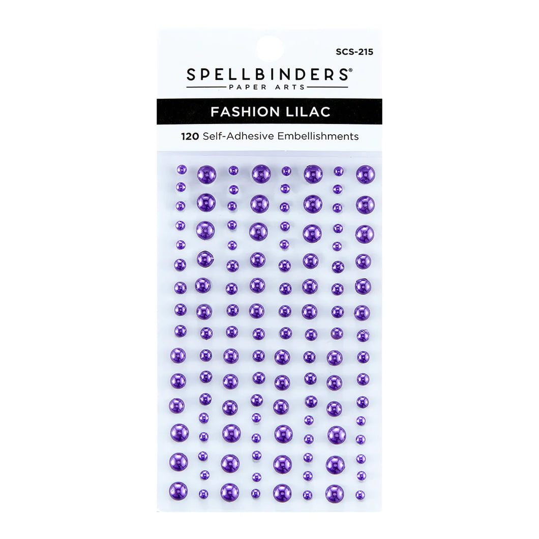 Spellbinders Paper Arts Essential Pearl Drops Fashion Lilac (SCS-215)