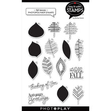 Load image into Gallery viewer, Photoplay Say it With Stamp &amp; Die Set - Fall Leaves (SIS2348/SIS2349)
