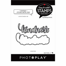Load image into Gallery viewer, Photoplay Say It With Stamps Photopolymer Stamp &amp; Die Set Kindness (SIS2677/2678)

