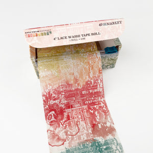 49 & Market Scrapbook Paper Spectrum Sherbet 4" Lace Washi (SS-36455)