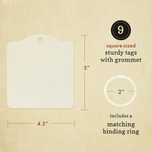 Load image into Gallery viewer, Graphic 45 Staples Square Ivory Tag Album (4501282)
