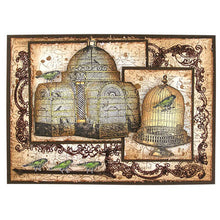 Load image into Gallery viewer, Stampendous Cling Rubber Stamp Bird Manor (CRW073)
