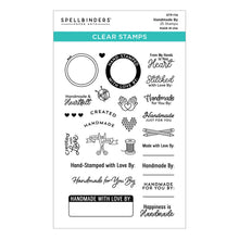 Load image into Gallery viewer, Spellbinders Paper Arts Clear Stamp Handmade By (STP-114)
