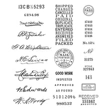 Load image into Gallery viewer, Spellbinders Paper Arts Clear Stamp Set Sign Here (STP-167)
