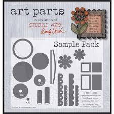Wendy Vecchi Studio 490 Art Parts-Sample Pack 25 Pack