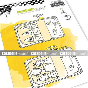 Carabelle Studio Cling Stamp Sardines by Kate Crane (SA60588)