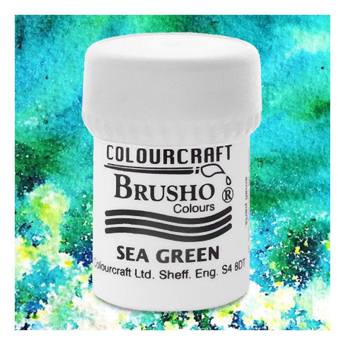 Colourcraft Brusho Colors Sea Green