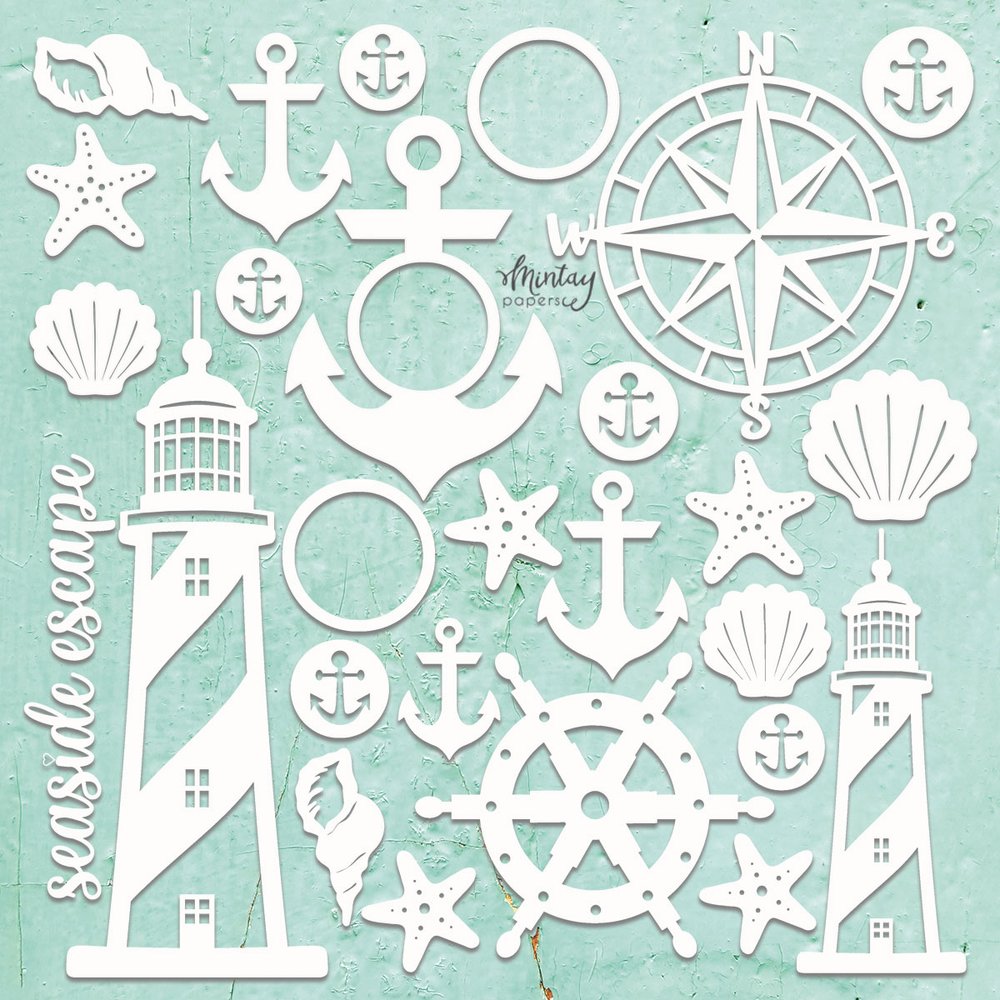 Mintay Chippies Decor Seaside Set (MT-CHIP2-D26)