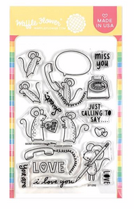 Waffle Flower Secret Admirer Stamp & Die Set