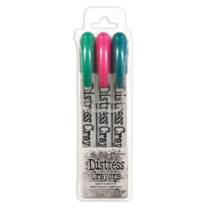 Tim Holtz Distress® Holiday Pearlescent Crayon Set #4 (TSCK81180)
