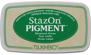 StazOn Pigment Ink Pad Shamrock Green (SZ-PIG-051)