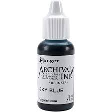 Wendy Vecchi Archival Ink™ Pad Re-Inker Sky Blue (ARD45908)