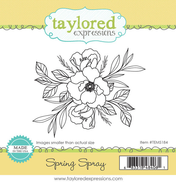 Taylored Expressions Stamp Set Spring Spray (TEMS184)