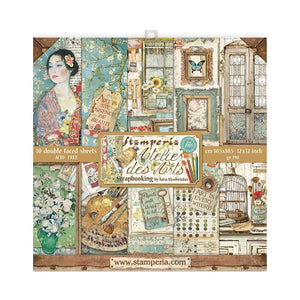 Stamperia 12x12 Paper Pack Atelier des Arts Collection (SBBL85)