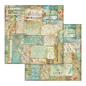 Stamperia 12x12 Paper Pack Atelier des Arts Collection (SBBL85)