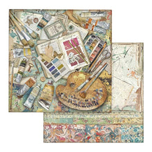 Load image into Gallery viewer, Stamperia 12x12 Paper Pack Atelier des Arts Collection (SBBL85)
