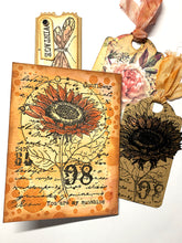 Load image into Gallery viewer, IndigoBlu Quintessentially English Rubber Stamps Sunflower Bloom (IND0866) - GENTLY USED
