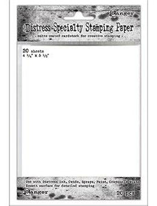 Tim Holtz Distress Specialty Stamping Paper 4.25" x 5.5" (TDA42099)