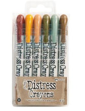 Load image into Gallery viewer, Tim Holtz Distress Crayons Set 10 (TDBK51800)
