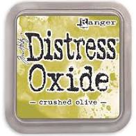 Tim Holtz Distress Oxide Ink Pad Crushed Olive (TDO55907)