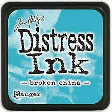 Tim Holtz Distress Mini Ink Pad Broken China (TDP39877)