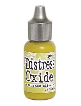 Tim Holtz Distress Oxide Re-Inker Crushed Olive (TDR57000)