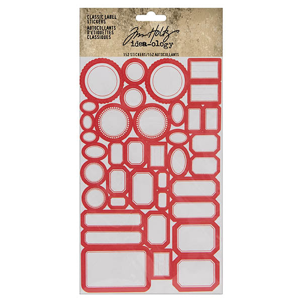 Tim Holtz Idea-ology Classic Label Stickers (TH93959)