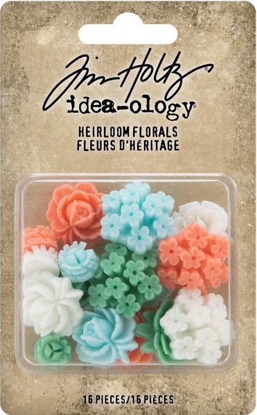 Tim Holtz idea-ology Heirloom Florals (TH94040)