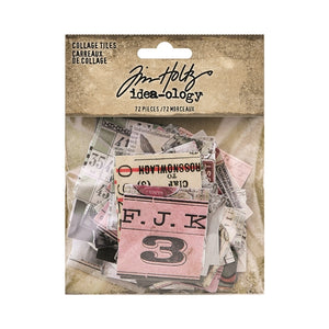 Tim Holtz idea-ology Collage Tiles (TH94217)