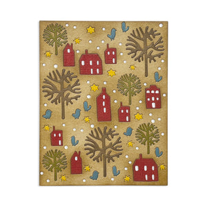 Sizzix Thinlits Die Countryside by Tim Holtz (665558)
