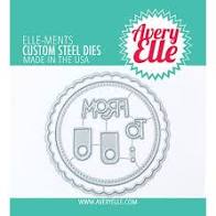 Load image into Gallery viewer, Avery Elle Elle-Ments Custom Steel Dies Holiday Circle Tag Die (D-20-27)

